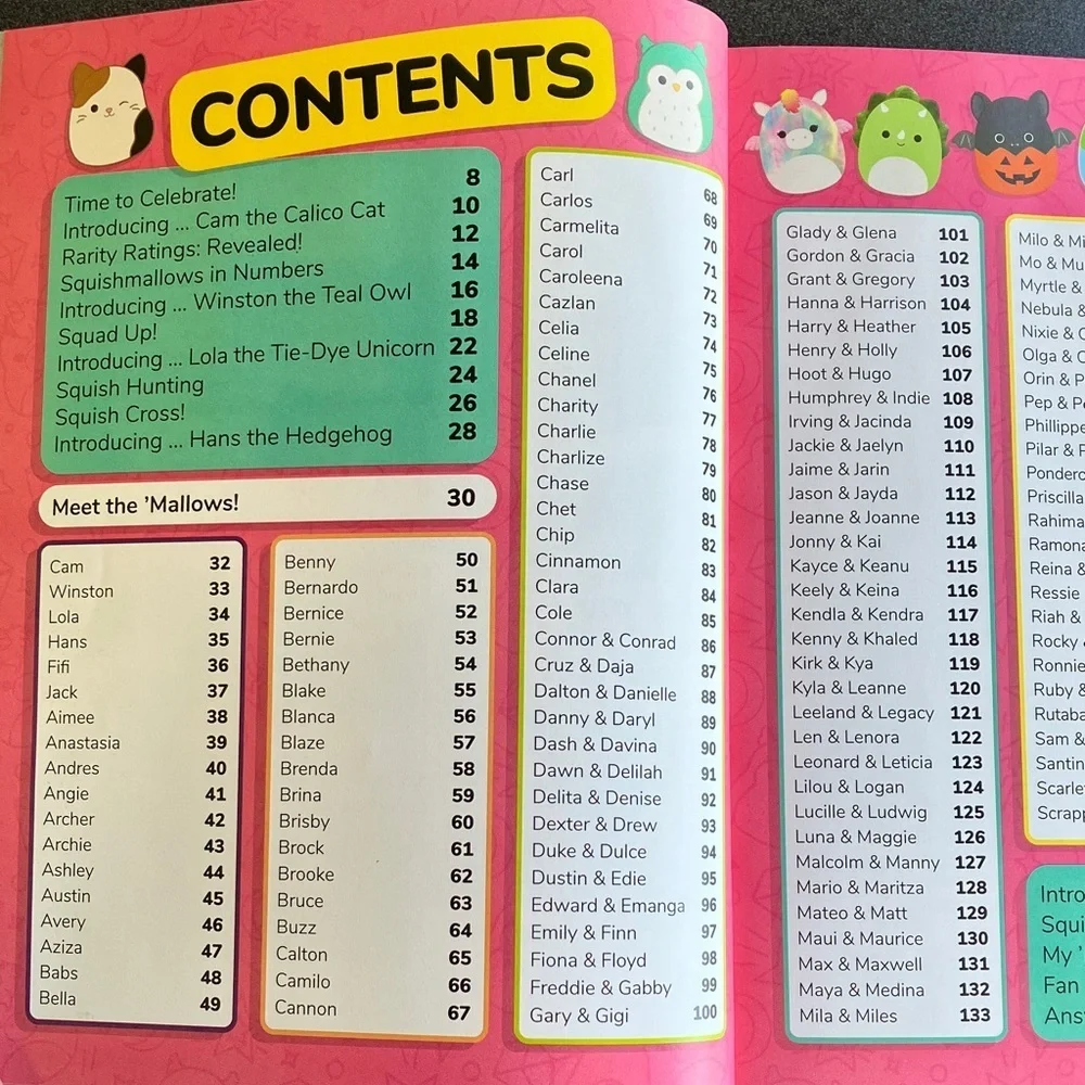 Squishmallows official Collector's Guide - hardcover - Picture 6 of 16